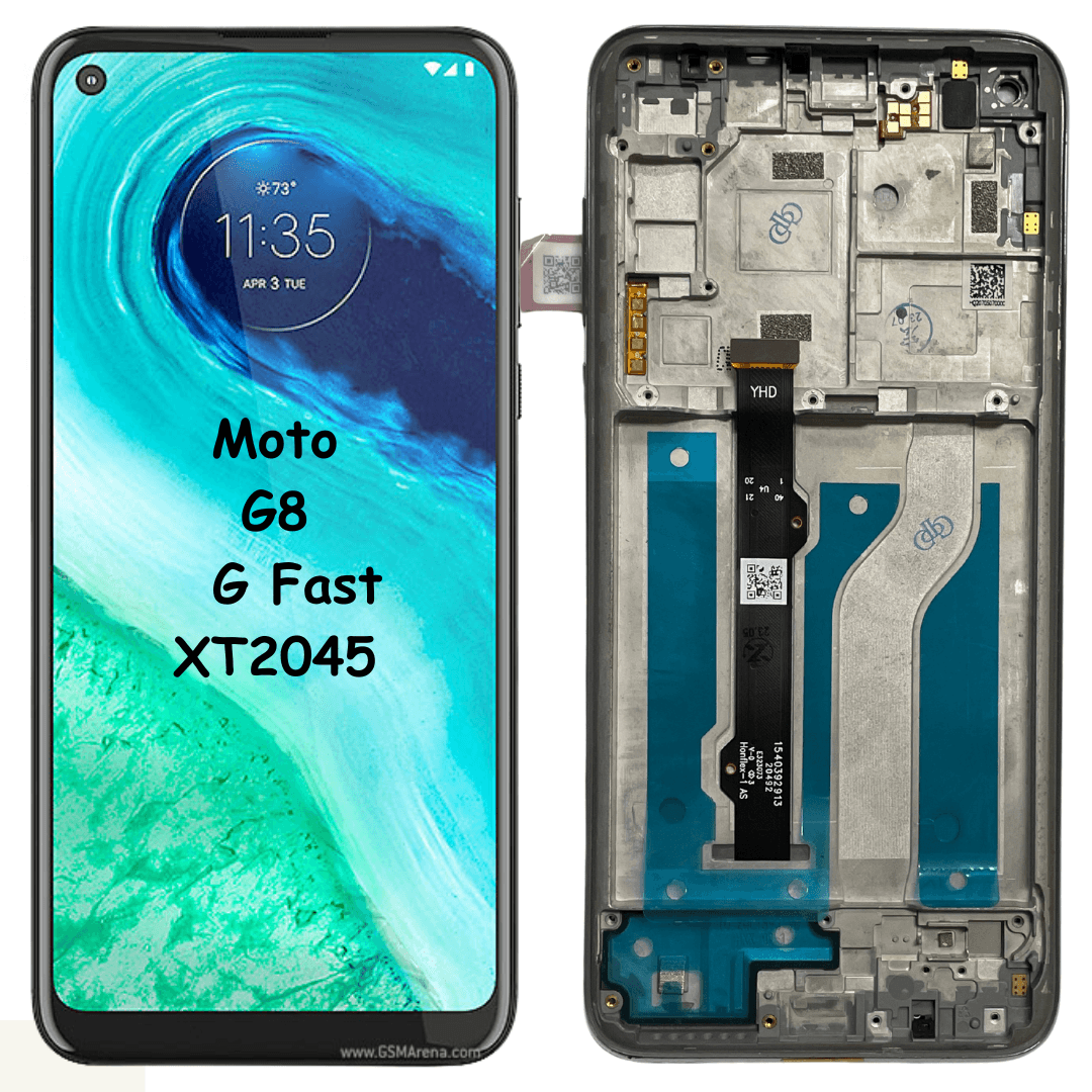 Best Quality LCD & Digitizer With Frame for Motorola Moto G8 / G Fast XT2045 - Best Cell Phone Parts Distributor in Canada, Parts Source Best Quality LCD & Digitizer With Frame for Motorola Moto G8 / G Fast XT2045 - Best Cell Phone Parts Distributor in Canada, Parts Source